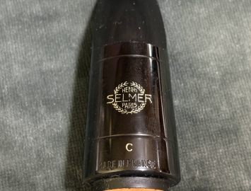 Photo Hard Rubber Selmer Paris C Facing Alto Clarinet Mouthpiece